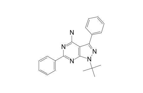 4-AMINO-1-TERT.-BUTYL-3,6-DIPHENYLPYRAZOLO-[3,4-D]-PYRIMIDINE