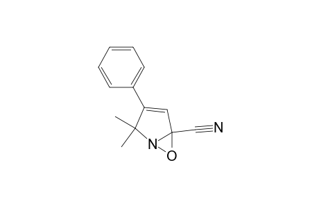 2H-Pyrrole-5-carbonitrile, 2,2-dimethyl-3-phenyl-, 1-oxide