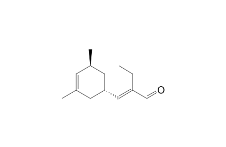 (2E)-2-[[trans-3,5-dimethylcyclohex-3-en-1-yl]methylen]butanal