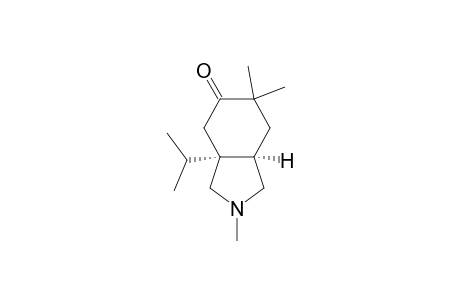 3a-Isopropyl-2,6,6-trimethyl-cis-perhydroisoindol-5-one