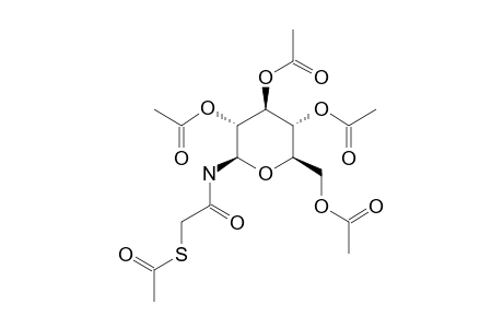 2,3,4,6-TETRA-O-ACETYL-N-(S-ACETYLMERCAPTOACETYL)-BETA-D-GLUCOPYRANOSYLAMINE