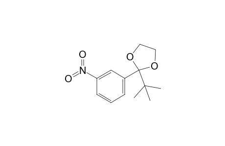 2-tert-Butyl-2-(3-nitrophenyl)-1,3-dioxolane