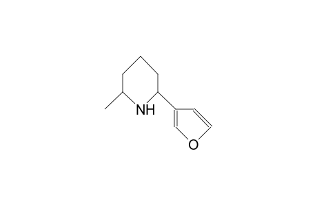 6-Methyl-cis-2-(3-furyl)-piperidine