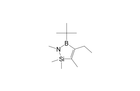 1-Aza-2-sila-5-boracyclopent-3-ene, 5-(1,1-dimethylethyl)-4-ethyl-1,2,2,3-tetramethyl-