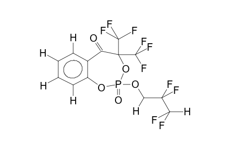 2-(2,2,3,3-TETRAFLUOROPROPOXY)-2,5-DIOXO-4,4-BIS(TRIFLUOROMETHYL)-6,7-BENZO-1,3,2-DIOXAPHOSPHEPANE