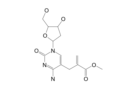 5-(2-(Methoxycarbonyl)-2-propen-1-yl)-2'-deoxycytidine