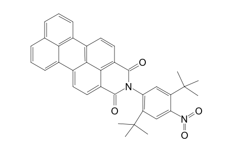 N-(2',5'-di(t-Butyl-4'-nitrophenyl)perylene-3,4-dicarboximide