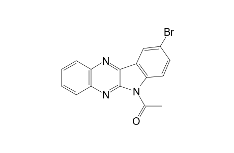 6-Acetyl-9-bromo-6H-indolo[2,3-b]quinoxaline