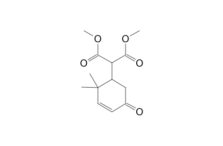 5-[BIS-(METHOXYCARBONYL)-METHYL]-4,4-DIMETHYLCYCLOHEX-2-EN-1-ONE