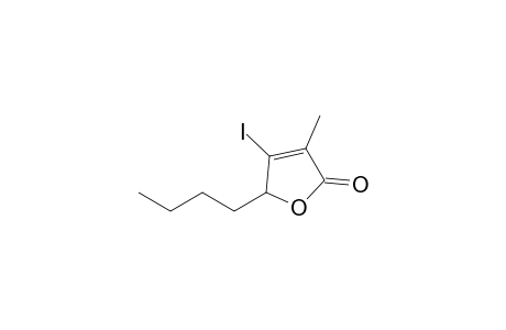 2-butyl-3-iodanyl-4-methyl-2H-furan-5-one