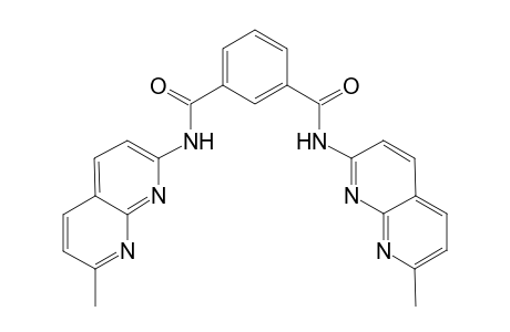 N,N'-Bis(7-methyl-1,8-naphthyridin-2-yl)benzene-1,3-dicarbonamide