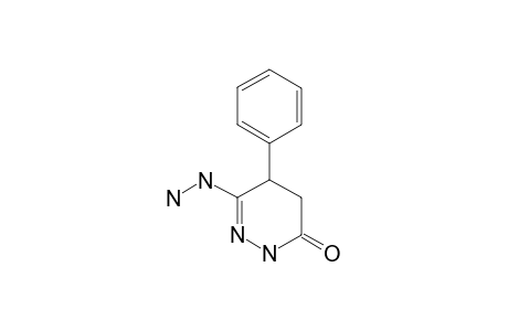 6-HYDRAZINO-4,5-DIHYDRO-5-PHENYL-2H-PYRIDAZIN-3-ONE