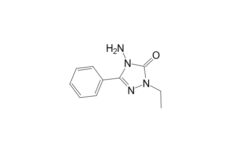 4-Amino-2-ethyl-5-phenyl-2,4-dihydro-3H-1,2,4-triazol-3-one