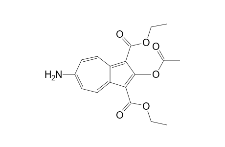 Diethyl 2-acetoxy-6-aminoazulene-1,3-dicarboxylate
