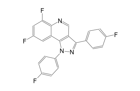 6,8-difluoro-1,3-bis(4-fluorophenyl)-1H-pyrazolo[4,3-c]quinoline