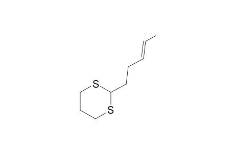 2-[(E)-pent-3-enyl]-1,3-dithiane