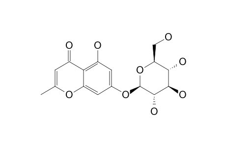5,7-DIHYDROXY-2-METHYL-GAMMA-PYRONE-7-O-GLUCOPYRANOSIDE