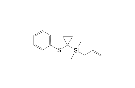 Dimethyl(vinylmethyl)(1-thiophenylcyclopropyl)silane