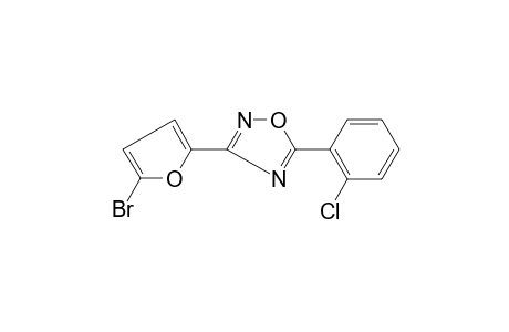 3-(5-Bromo-2-furyl)-5-(2-chlorophenyl)-1,2,4-oxadiazole