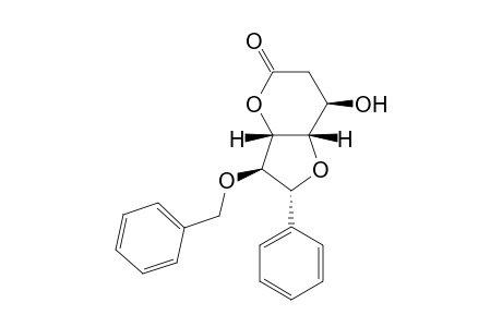 (2R,3R,3aS,7R,7aS)-3-benzoxy-7-hydroxy-2-phenyl-2,3,3a,6,7,7a-hexahydrofuro[3,2-b]pyran-5-one