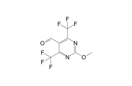 4,6-Bis(trifluoromethyl)-2-methoxypyrimidin-5-carbaldehyde