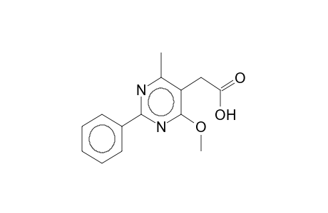 2-phenyl-4-methyl-5-carboxymethyl--6-methoxypyrimidine