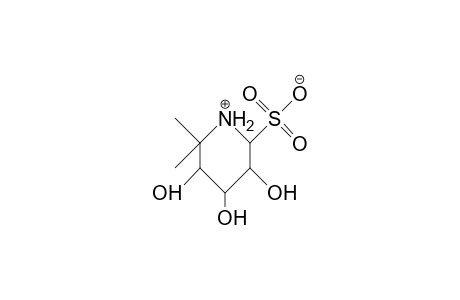 (5-Ammonio-1,5-N-anhydro-5,6-dideoxy-5-C-methyl-ab-L-ribo-hexitol)-1a-sulfonate