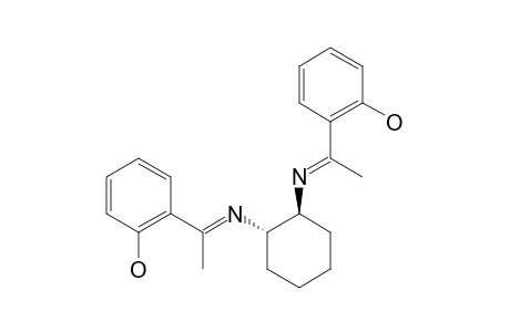 N,N'-(1R,2R)-(-)-1,2-CYCLOHEXYLENE-BIS-(2-HYDROXYACETOPHENONYLIDENEIMINE)