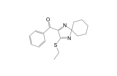4-Benzoyl-5-ethylthio-2,2-cyclopentamethyleneisoimidazole