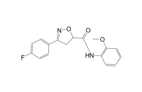 5-isoxazolecarboxamide, 3-(4-fluorophenyl)-4,5-dihydro-N-(2-methoxyphenyl)-