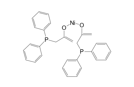 cis-Bis[1-(diphenylphosphino)propen-2-olato]nickel(II) complex