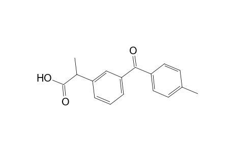 2-[3-(4-Methylbenzoyl)phenyl]propanoic acid