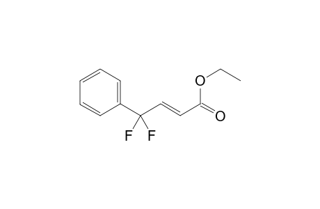 Ethyl (E)-4,4-difluoro-4-phenylbut-2-enoate