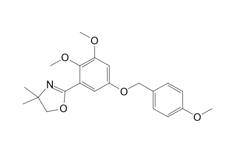 2-[2,3-Dimethoxy-5-(4-methoxybenzyloxy)phenyl]-4,4-dimethyl-4,5-dihydrooxazole