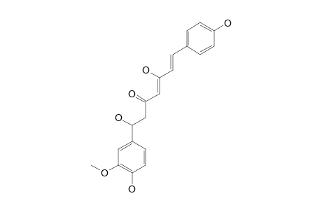 1,5-DIHYDROXY-1-(4-HYDROXY-3-METHOXYPHENYL)-7-(4-HYDROXYPHENYL)-4,6-HEPTADIENE-3-ONE
