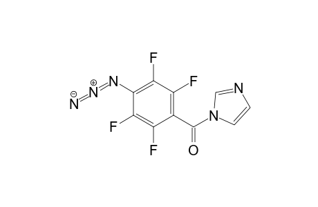 1H-Imidazole, 1-(4-azido-2,3,5,6-tetrafluorobenzoyl)-