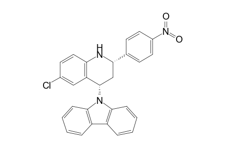 9-[(2S,4S)-6-chloranyl-2-(4-nitrophenyl)-1,2,3,4-tetrahydroquinolin-4-yl]carbazole