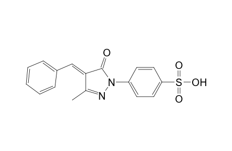 1-(4-Sulphophenyl)-3-methyl-4-benzylidenepyrazol-5-one