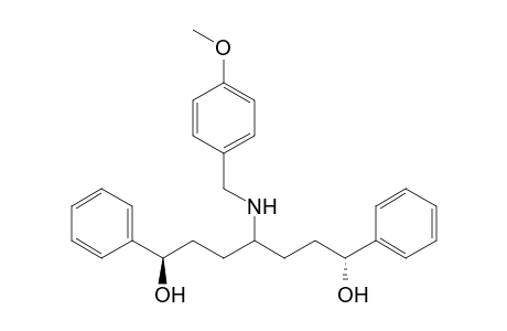 (1R,7R)-(+)-1,7-Diphenyl-4-[N-((4-methoxyphenyl)methyl)amino]heptane-1,7-diol