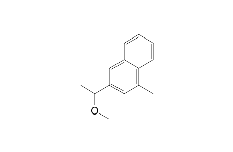 Naphthalene, 3-(1-methoxyethyl)-1-methyl-
