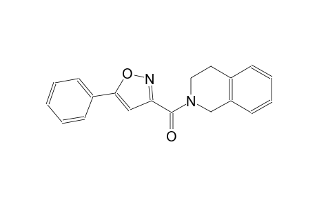 isoquinoline, 1,2,3,4-tetrahydro-2-[(5-phenyl-3-isoxazolyl)carbonyl]-