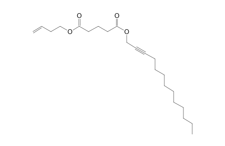 Glutaric acid, tridec-2-yn-1-yl but-3-en-1-yl ester