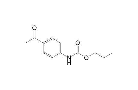 propyl (4-acetylphenyl)carbamate
