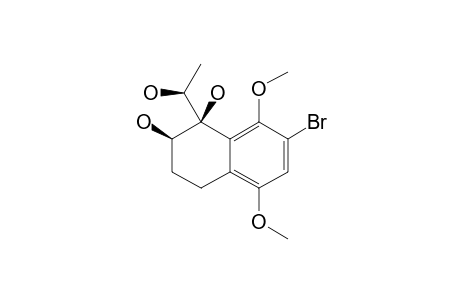 (1R,2R)-7-BROMO-1-[(1'R)-1-HYDROXYETHYL]-5,8-DIMETHOXY-1,2,3,4-TETRAHYDRO-NAPHTHALENE-1,2-DIOL