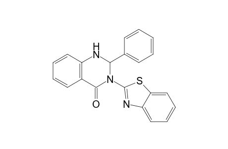 3-(2'-Benzothiazolyl)-2,3-dihydro-2-(phenyl)-quinazolin-4(1H)-one