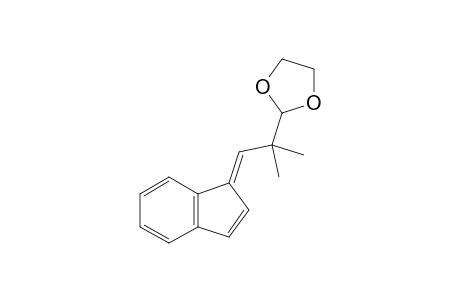 3-(1-Indenylidene)-2,2-dimethylpropanal ethylene acetal