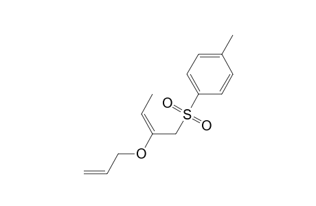 Benzene, 1-methyl-4-[[2-(2-propenyloxy)-2-butenyl]sulfonyl]-, (E)-