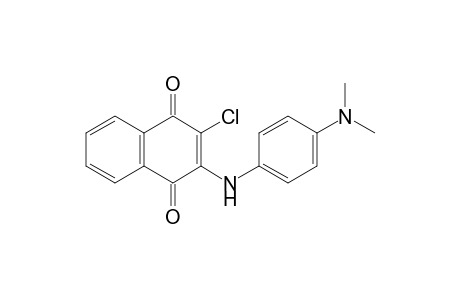 2-Chloro-3-[4-(dimethylamino)anilino]-1,4-naphthoquinone