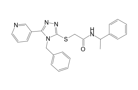 N-[(+)-1-Methylbenzyl)-[4-benzyl-5-(3-pyridyl)-3H-1,2,4-triazole-3-ylthio]acetamide