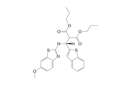 DIPROPYL-2-[BENZO-[B]-THIOPHEN-2-YL-[(6-METHOXYBENZO-[D]-THIAZOL-2-YL)-AMINO]-METHYL]-MALONATE